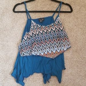 Patterned tank tops